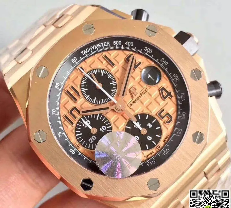 Audemars Piguet Royal Oak Offshore 26470OR.OO.1000OR.01 JF Factory 1:1 Best Edition Replica Watch Swiss ETA3126
